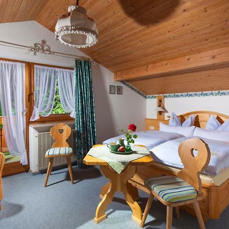 Pension Waldklause, Doppelzimmer Mit Balkon, Dusche, Wc Königssee Exteriör bild