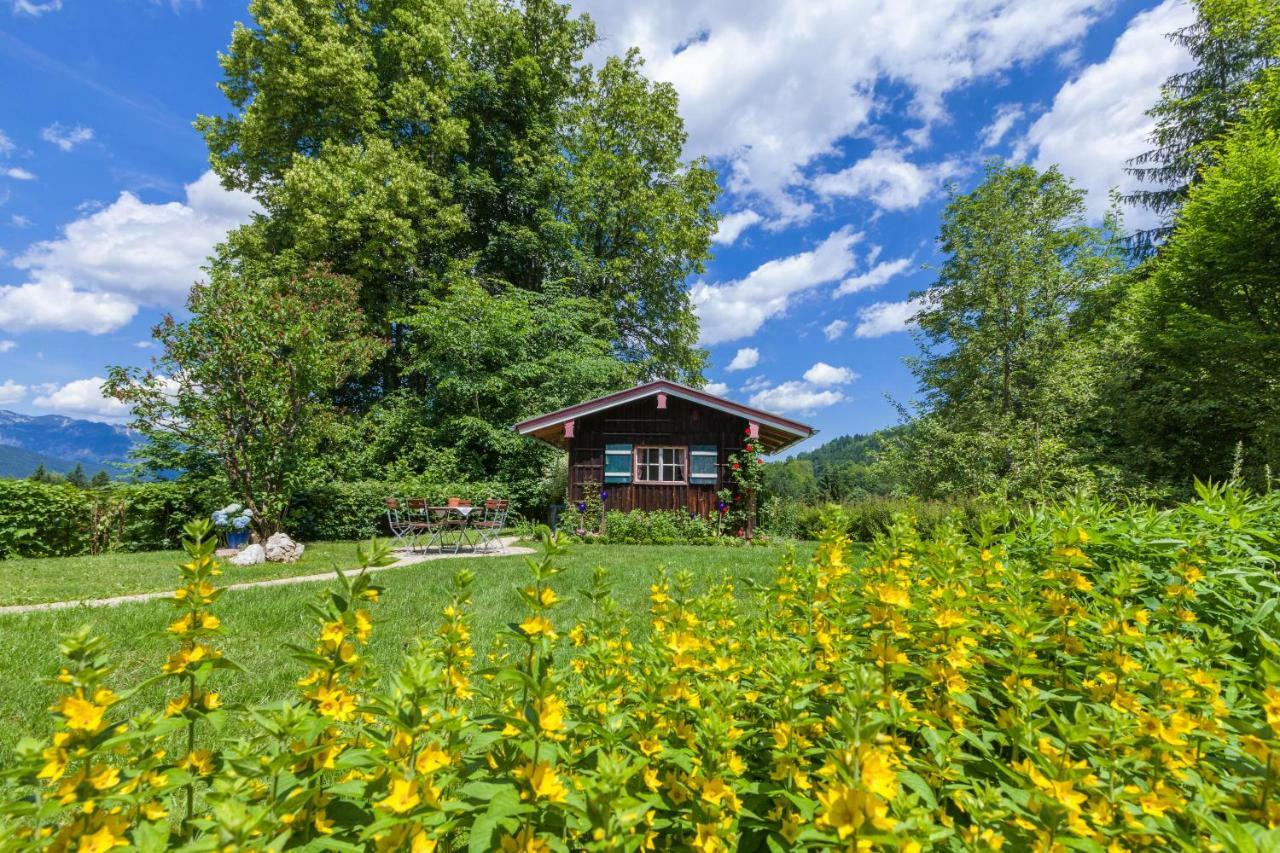Pension Waldklause, Doppelzimmer Mit Balkon, Dusche, Wc Königssee Exteriör bild