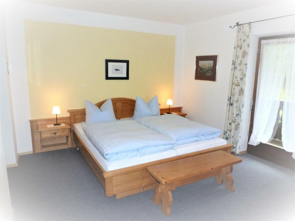 Pension Waldklause, Doppelzimmer Mit Balkon, Dusche, Wc Königssee Exteriör bild