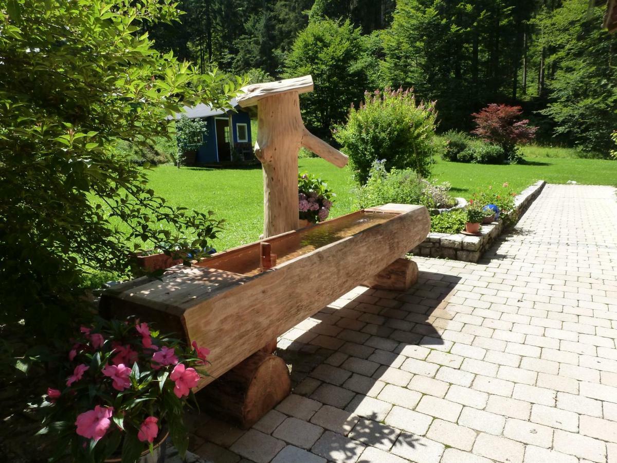 Pension Waldklause, Doppelzimmer Mit Balkon, Dusche, Wc Königssee Exteriör bild