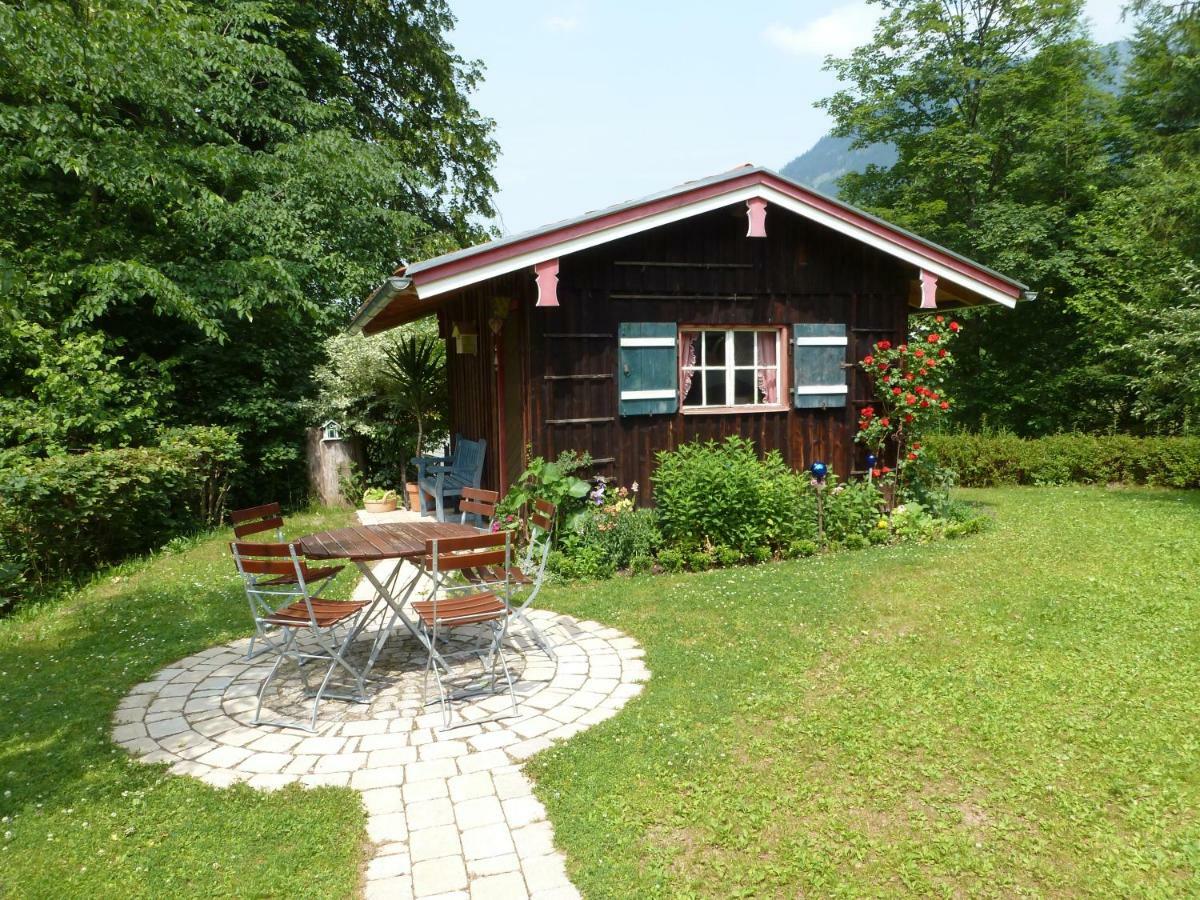 Pension Waldklause, Doppelzimmer Mit Balkon, Dusche, Wc Königssee Exteriör bild